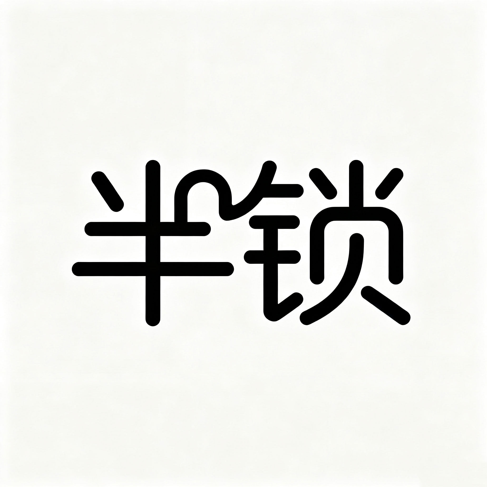 半锁数码