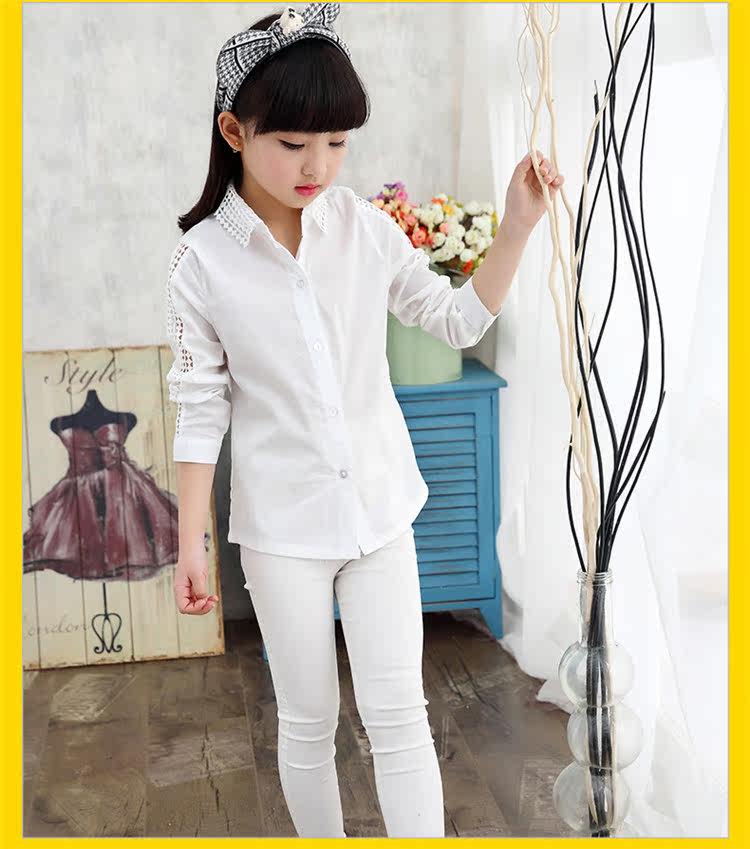 Chemise fille à manche longue - Ref 2085034 Image 26