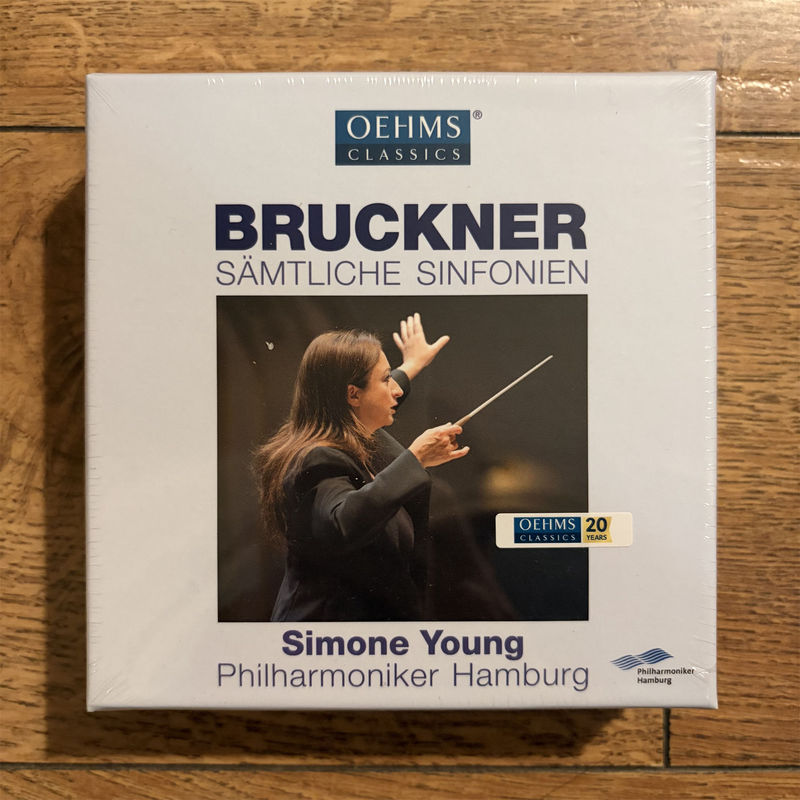 In Stock: Simone Y. Bruckner's Complete Symphonies 0-9, 12 Cds