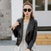 Nornsley 2019 xuân hè mới bằng da PU nữ mùa đông ngắn Phiên bản Hàn Quốc của áo khoác nữ nhỏ áo khoác da nữ cao cấp Quần áo da