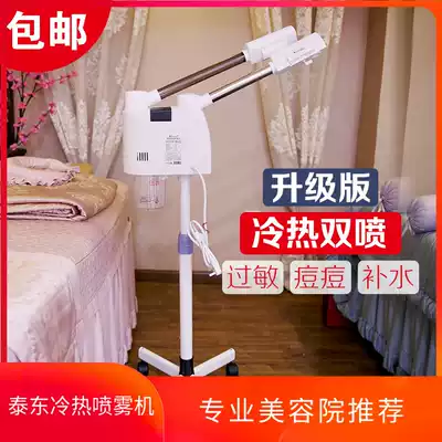 Hot and cold sprayer Beauty salon recommended face steamer Double spray sprayer beauty instrument Cold spray hot spray sprayer Spa