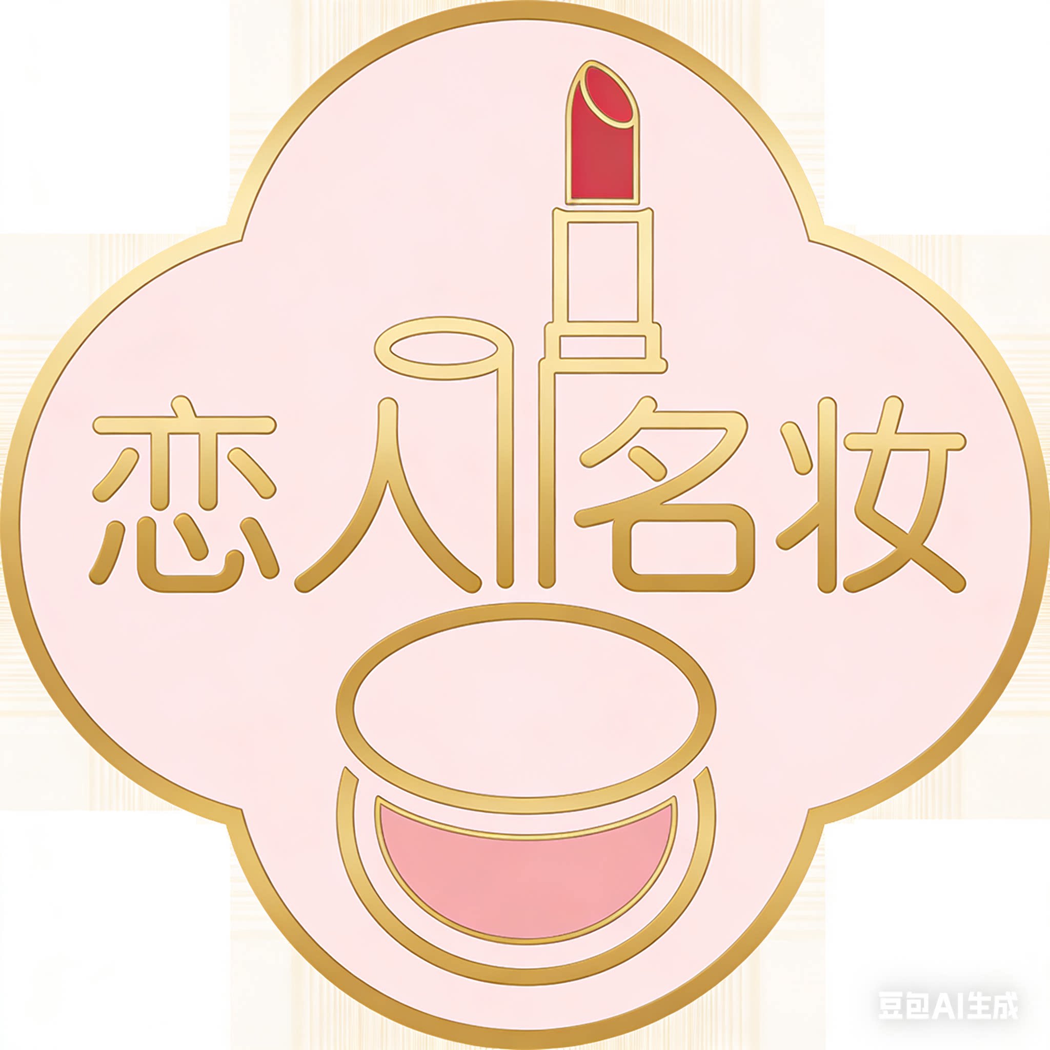 恋人名妆连锁的LOGO