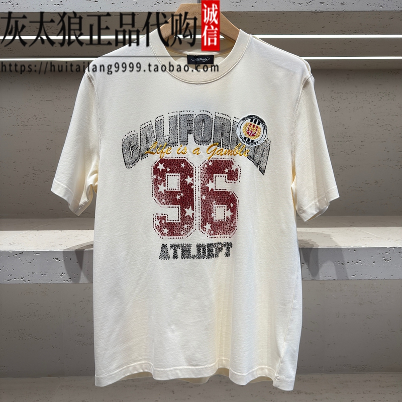 Ed Hardy Genuine Product from the Store, 26Th Autumn Fashion Brand Men's Short-Sleeve T-Shirt E1Scm224 1980