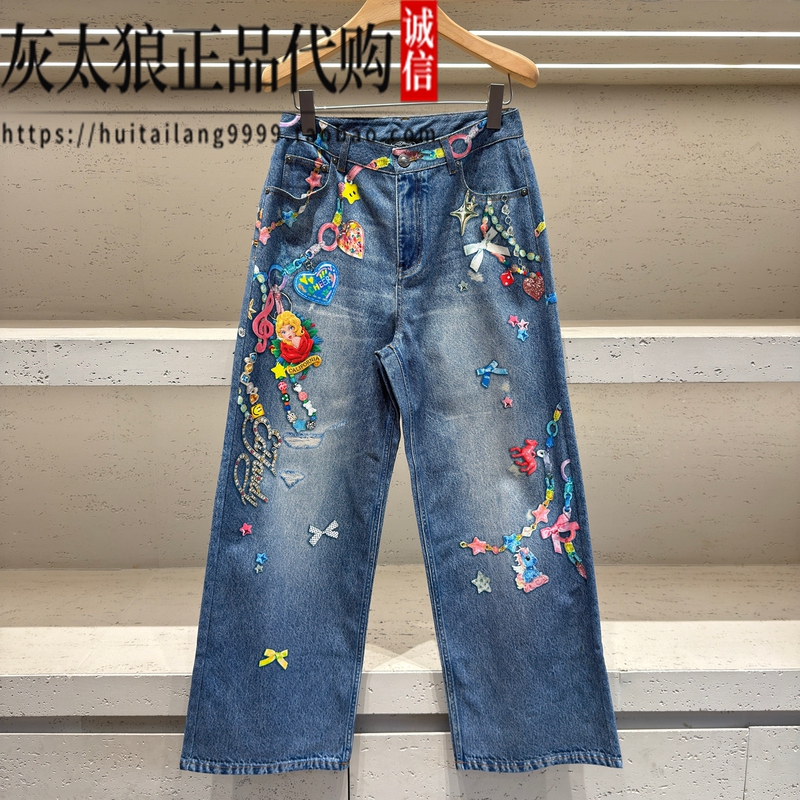 Ed Hardy Genuine Product from the Store, 26Th Autumn Fashion Brand Women's Denim Pants E1Scw249 3680