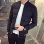 Áo khoác ngắn nam mùa đông mã nhỏ XS số S mã phiên bản Hàn Quốc của quần áo cotton mỏng ấm áp trẻ trung đẹp trai dày 160 áo bomber