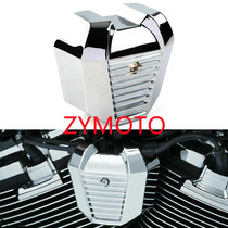 Halley soft tail fat breaker chrome ignition box covers Luwei Street high voltage coil decoration cover 18 - 21