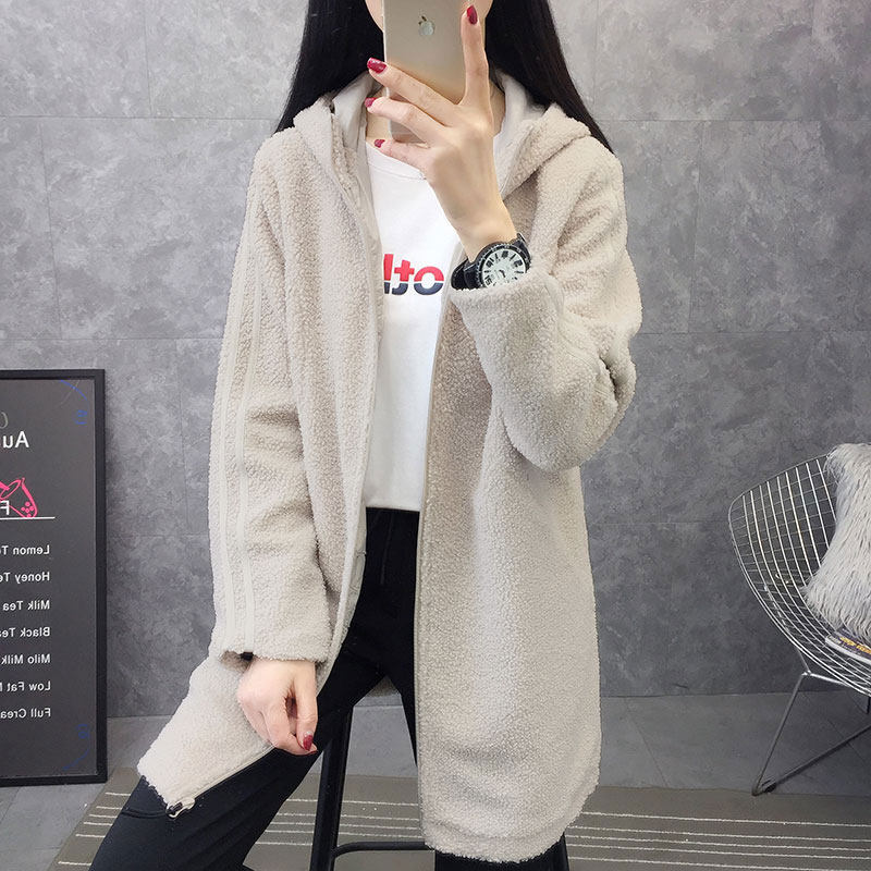 Outdoor autumn and winter lovers even hat catch suede jacket woman cardiovert jacket warm blouse 20 new thickened submachine clothes liner