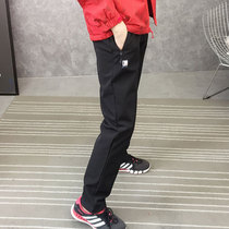 Outdoor lovers punching pants for men and women autumn and winter plus suede thickened thermal windproof and waterproof hiking mountaineering black long pants