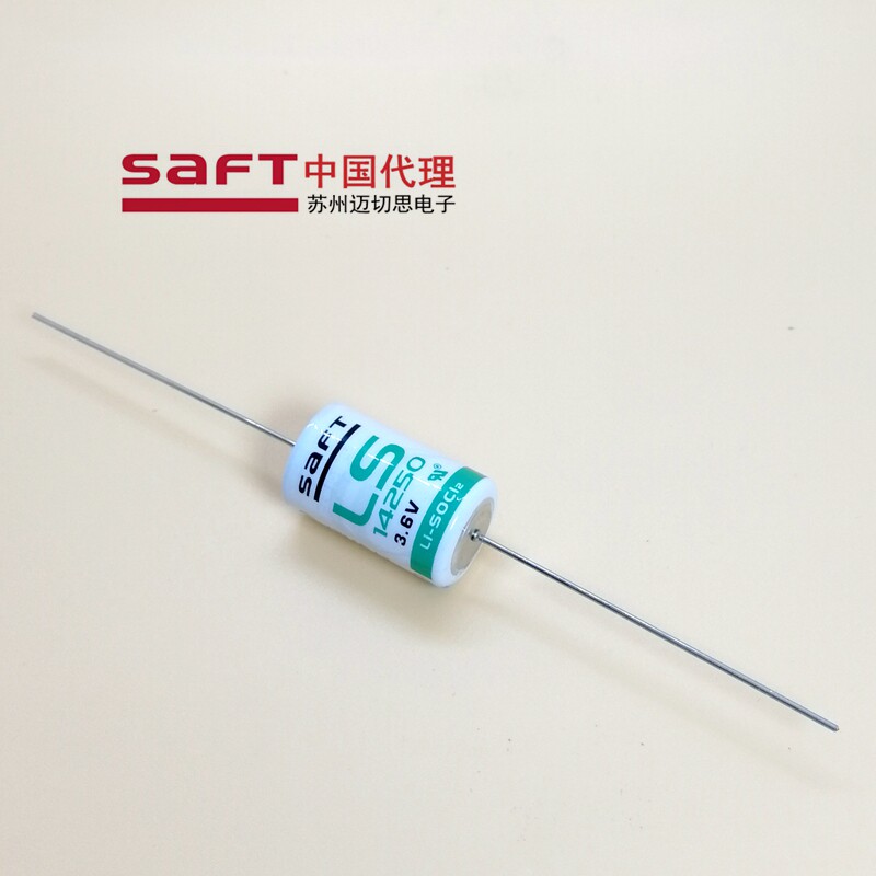 saft LS14250CNA (AX)Axial flying needle 3 6V lithium battery SAFT LS14250