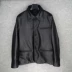Ưu đãi đặc biệt người gác cổng nhanh chóng lấy! Lapel Slim Thicken Nhập khẩu Da vàng Da Da dài Áo khoác nam áo khoác hoodie nam Quần áo lông thú