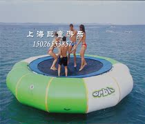 Inflatable jump bed Water trampoline Water iceberg Inflatable water jump bed Water slide Water toy