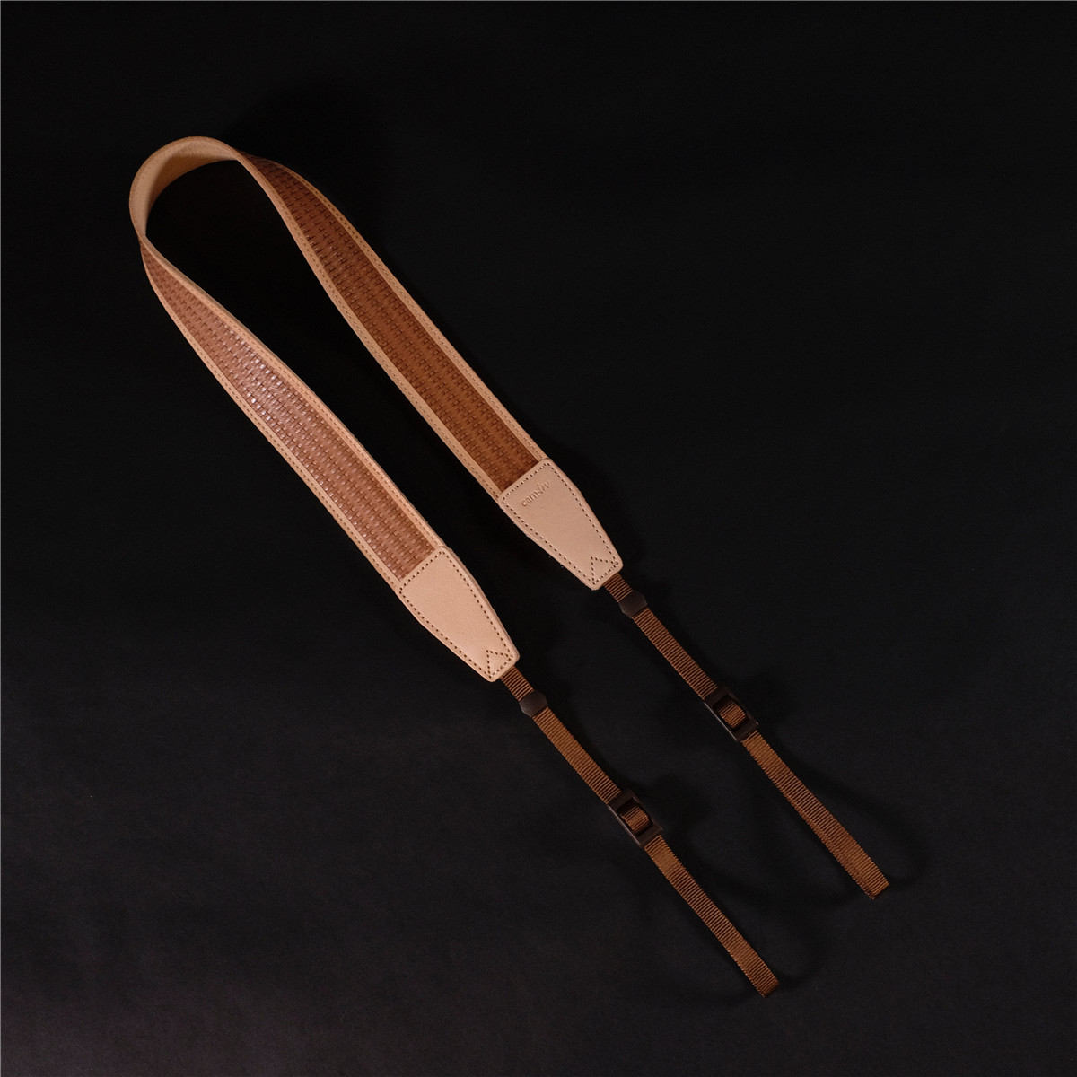 cam-in Italy original vegetable tanned cowhide camera baby bag Leather shoulder strap universal interface CS260