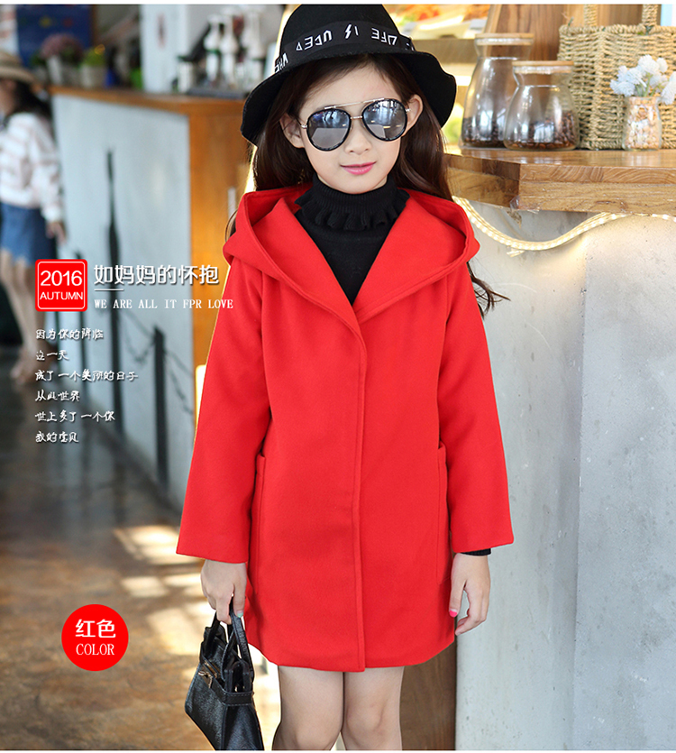 Manteau pour fille en laine - Ref 2161845 Image 16