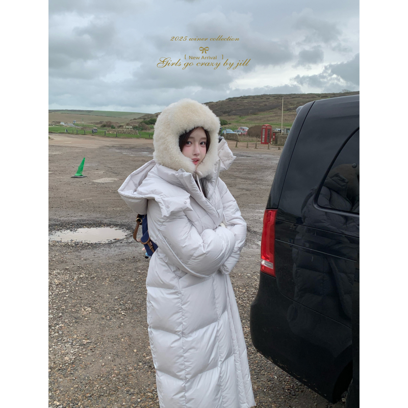 Jill's Older Sister Like an Oven Samsung American Standard 95 White Goose down Quilt Long down Jacket Jill's Older Sister Like an Oven Samsung American Standard 95 White Goose down Quilt Long down Jacket