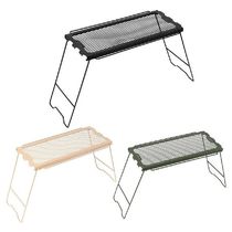 Folding Grid Table Iron Grid Barbecue Table Multifunctional