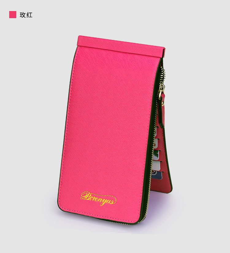 Bà Thẻ Nam Thẻ Đa Năng Thẻ ID Dung Lượng Lớn Thẻ Ngân Hàng Kinh Doanh Dây Kéo Dài Wallet Trường Hợp Điện Thoại ví đựng tiền