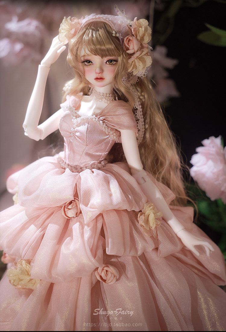 Handmade 1/4 resin BJD SD ball joint doll: Mochi，Countryside