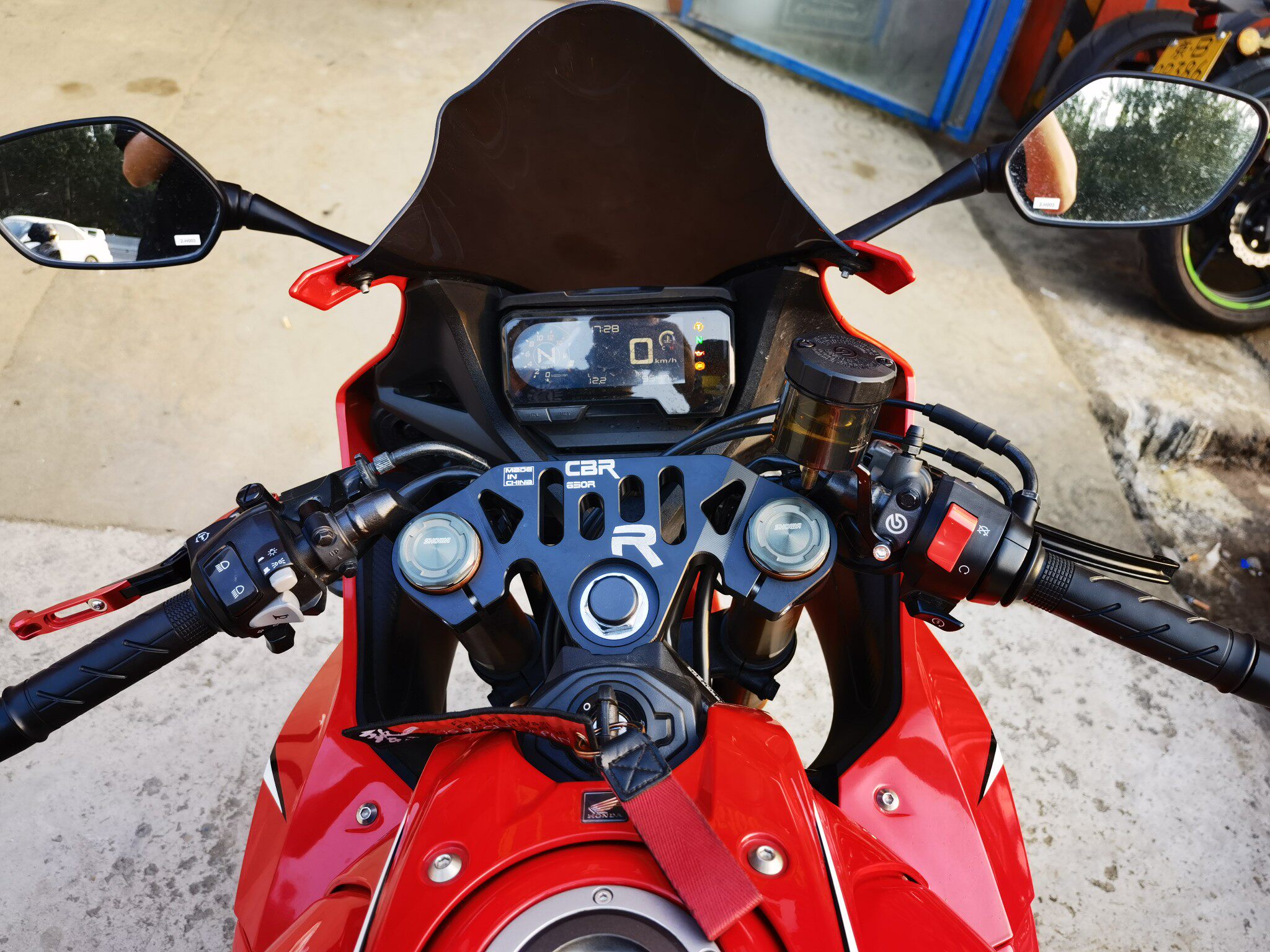 Suitable for Honda HONDA CBR650R retrofit light weight Samsung on board spot