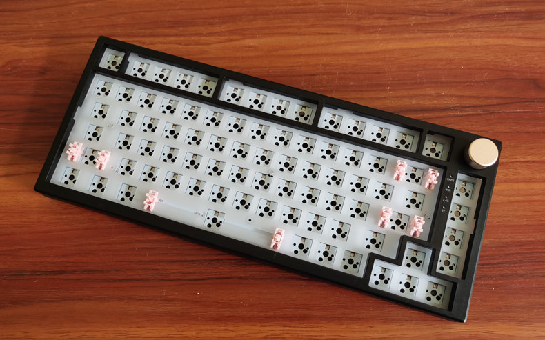 安若75V3/75V5专用新版上盖上壳实白色冬瓜白黑色外壳外观包旋钮