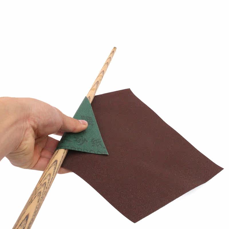 Pool Club maintenance tool pool club leather head grinding sandpaper copper front corner polishing rust removal sandpaper billiard accessories