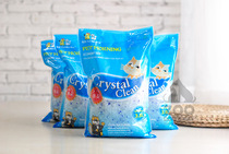 Zoo│ Korea Pi Mourning Crystal cat litter 3 8L4 bags environmentally friendly low dust cat toilet deodorant absorbent cat sand