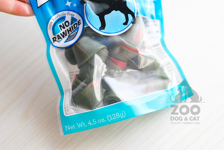 SmartBones làm sạch răng nhai chó ăn vặt răng hàm gà dính bơ đậu phộng răng khỏe mạnh 8 128g xương - Đồ ăn vặt cho chó bánh thường cho chó