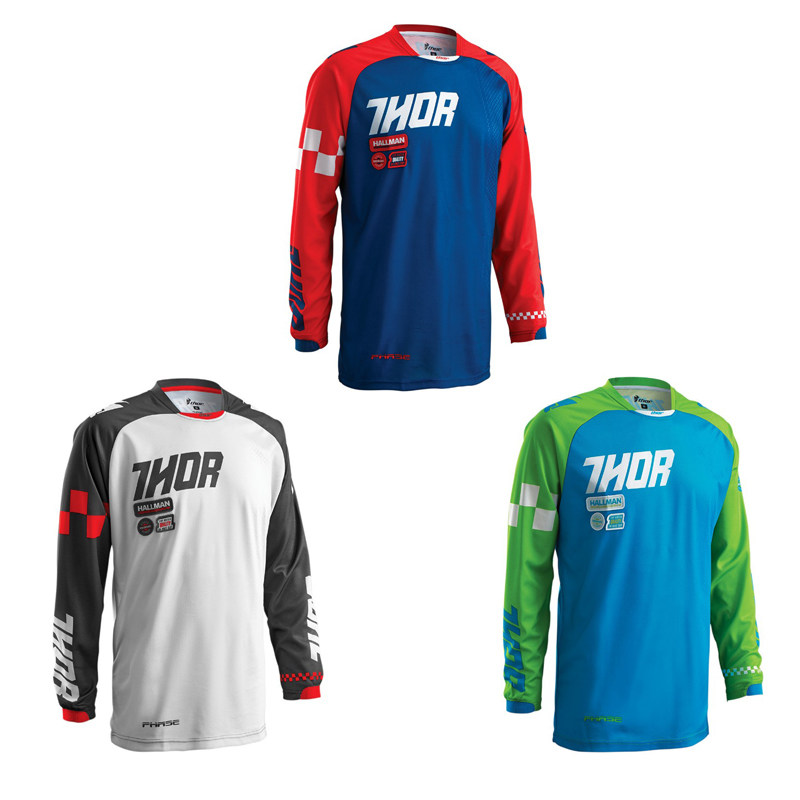 Hot Pin THOR Speed Drop Suit Climbing Bike Riding Suit Blouse Long Sleeve Summer Cross-country Locomotive Racing Suit Custom