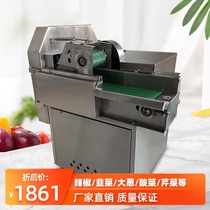 Cangbo automatic vegetable cutting machine Multi-functional commercial electric leek cutting machine Slicer Onion cutting machine Dicing machine