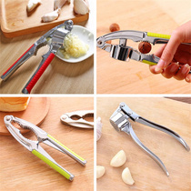 Mashed garlic artifact manual garlic mash household hand grip garlic press garlic mincer walnut clip