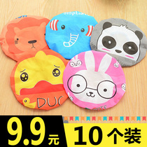 Womens shower cap waterproof shampoo cap Adult kitchen womens anti-fume hat Korean version of cute shower shower headgear