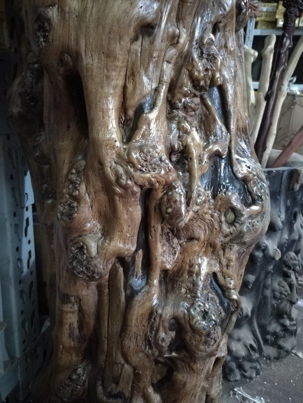 Trẻ mồ côi, gỗ đàn hương tím, chạm khắc gỗ gốc, phòng khách, trang trí văn phòng, gỗ đàn hương đen, kệ gỗ cây cảnh - Các món ăn khao khát gốc bàn ghế gốc cây đẹp nhất