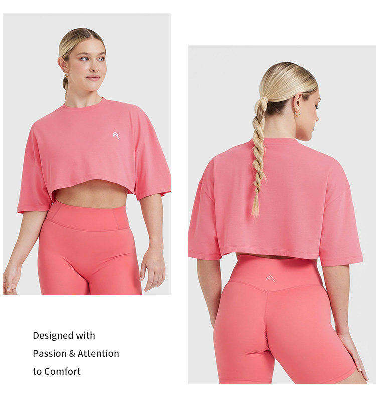 Покупка товаров ONER ACTIVE свободный краткое модель короткий рукав CLASSIC RELAXED CROP LIGHTWEIGHT 