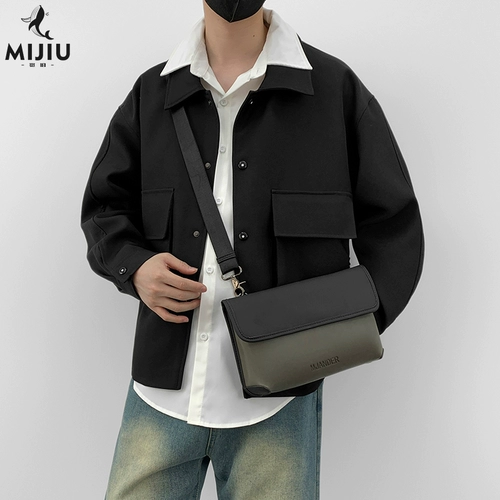 觅旧 Сумка через плечо для отдыха, небольшая сумка, сумка на одно плечо, премиум класс