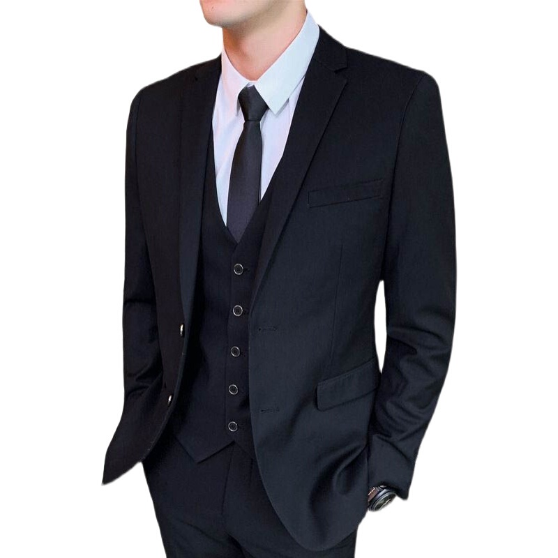 Men's Suits for Weddings, Groomsmen, Petite Sizes, Leather Shoes, Formal Wear, Interviews, Urumqi Men's Clothing, Xinjiang Formal Attire, Slim Fit
