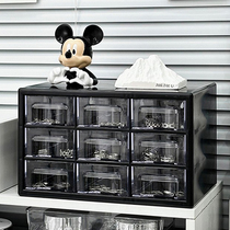 High-end jewelry box home hand jewelry earrings exquisite acrylic storage box necklace earrings drawer-type jewelry box