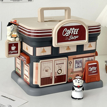 Piggy bank 2024 new style saveable and removable piggy bank for children boys and girls large capacity Year of the Dragon piggy bank creative coin money box