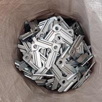Common plate flange wind pipe corner code short section 1 0mm galvanized card bar Hook Yard Stainless Steel Ventilation Duct Universal Accessories