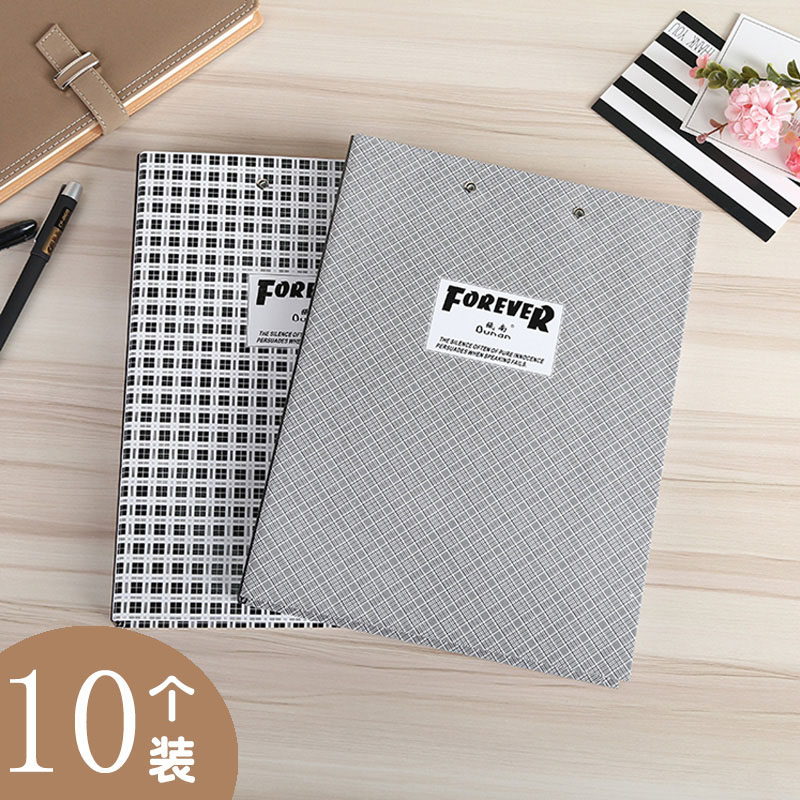 FOLDER PLATE SINGLE DOUBLE CLIP INFORMATION CLIP LONG ESCORT PLATE POWERFUL CLIP FILE BAG INFORMATION BOOK INVOICE CONTAINING BOX BILL CLIP