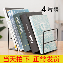 Desktop book stand Iron book storage book stand read book stand student desk simple small bookshelf