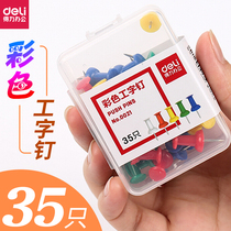 Able colorful artificial word nail photo decorated wall hand press figure nail round head wall nail can be stapled with large head nail