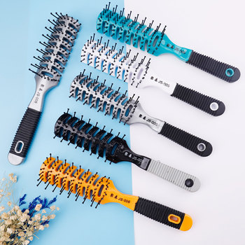 Jusentang Professional Hair Styling Comb, High-Temperature Resistant Hairdressing Comb with Non-Slip Handle