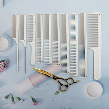 Eagle Castle Jrl Professional Hairdressing Comb, Home-Use Hair Styling Comb, Hairbrush, Haircutting Comb, Men's Hair Comb, Flat Comb, Flat-Top Comb