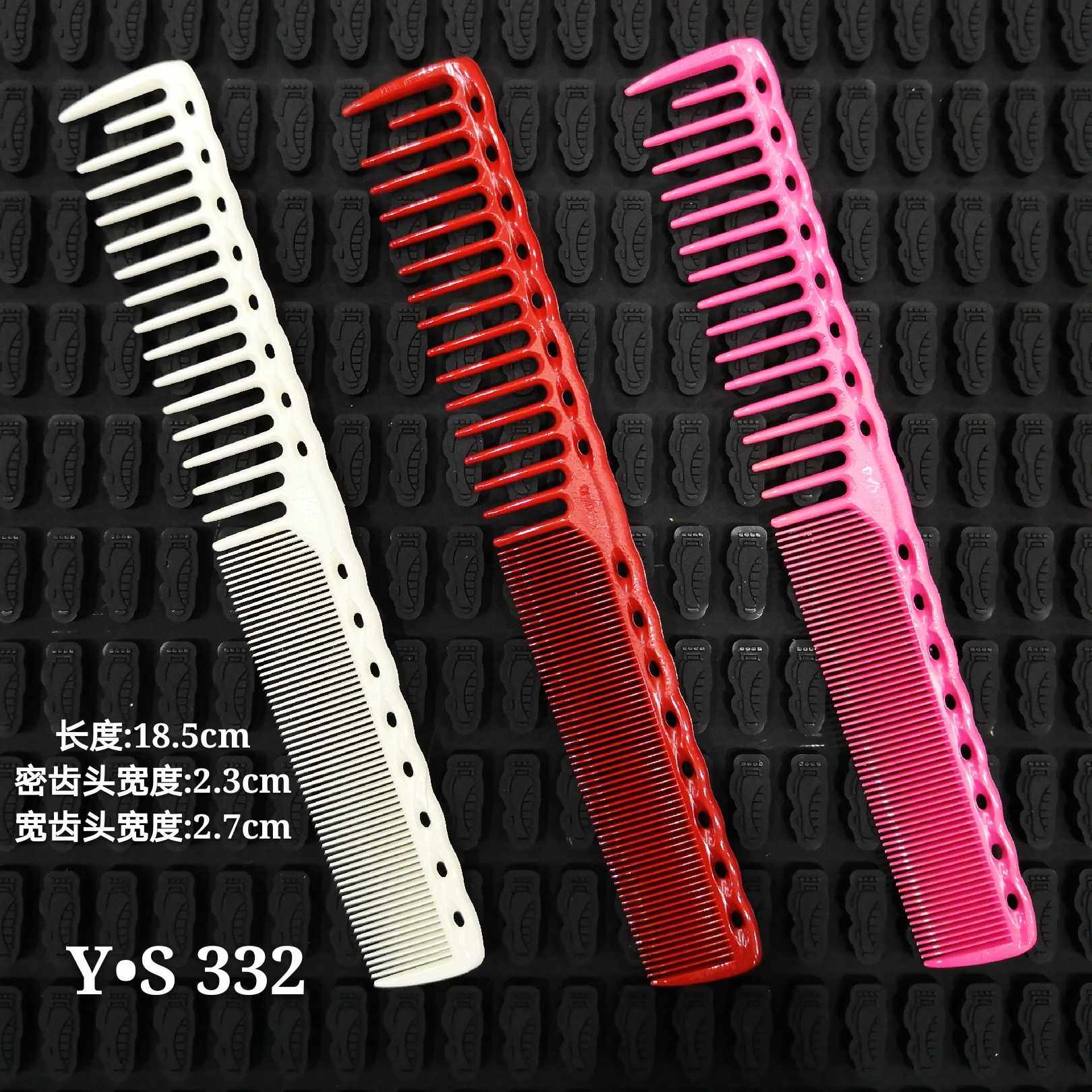 Japan YS PARK hair cutting comb ys332 wide dense tooth cutting comb hair stylist special female hair comb YS337