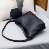 Вместительная и большая универсальная сумка на одно плечо, небольшая сумка, коллекция 2023, из натуральной кожи