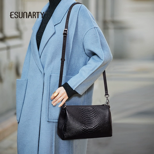 Вместительная и большая модная сумка на одно плечо для матери, из натуральной кожи, городской стиль