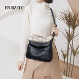 Сумка через плечо, вместительная и большая сумка на одно плечо для матери, из натуральной кожи