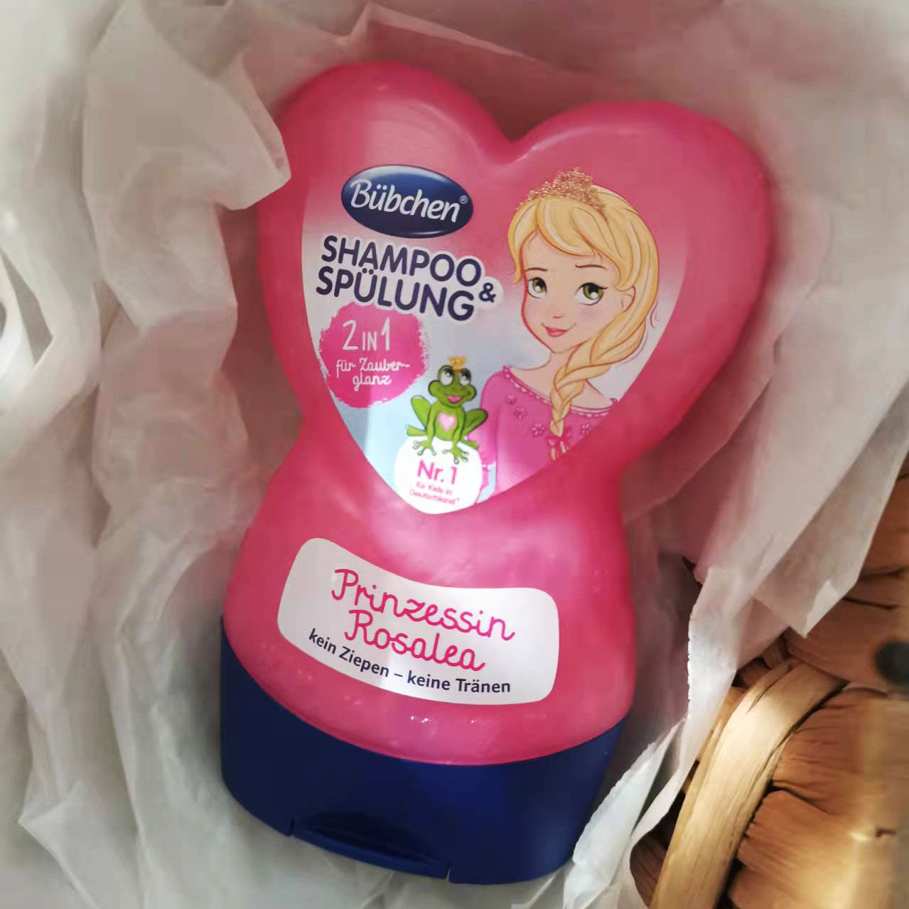 German Beichen baby little princess no tears children's shampoo conditioner twoinone 230ml