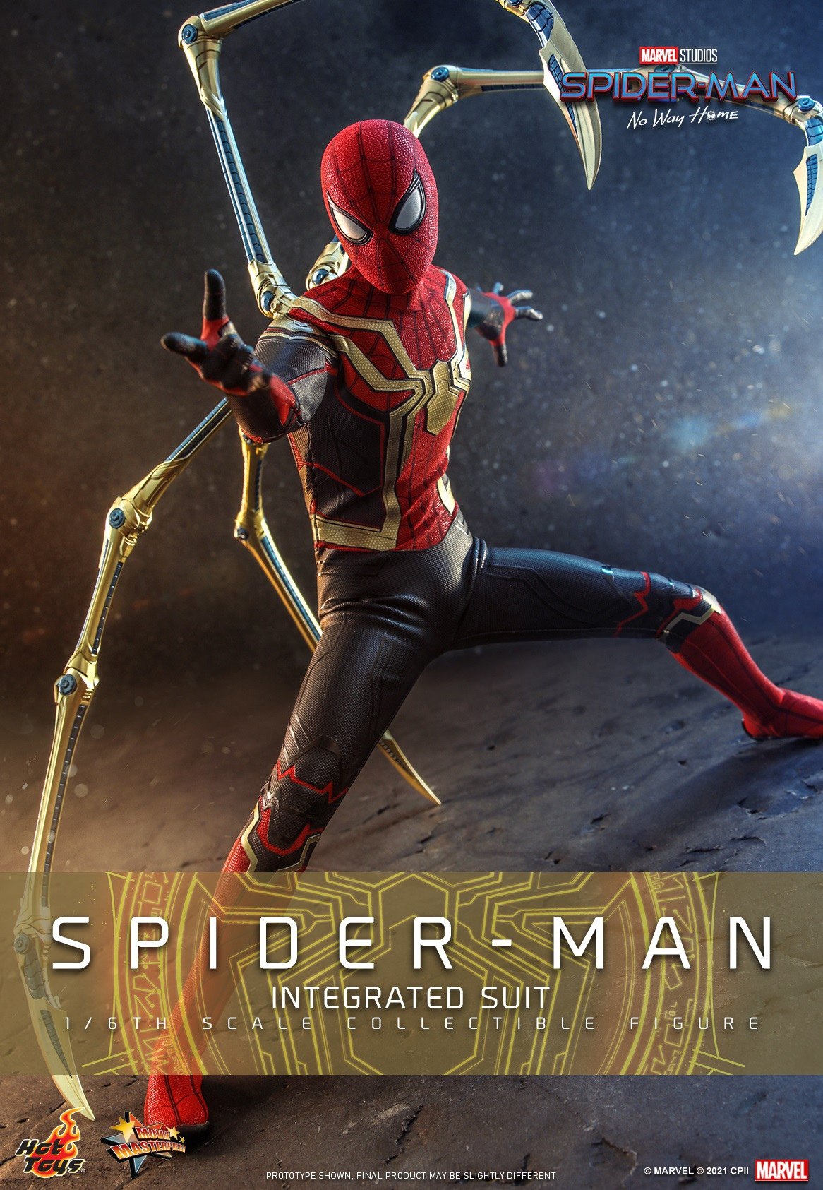Reservation~HOTTOYS HT 1 6 Spider-Man No Return Normal Edition MMS623 Deluxe Edition MMS624