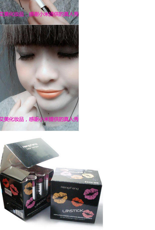 9,9 nhân dân tệ vận chuyển son môi Heng Phường Balm son môi màu nude nude cam hồng đỏ giữ ẩm son merzy v6 vỏ xanh