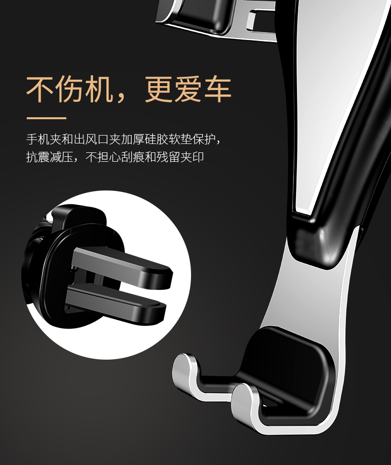 Điện thoại sở hữu xe snap-tự động đa chức năng phổ quát khung xe ổ cắm xe chuyển hướng hỗ trợ kẹp phổ sáng tạo xe máy lạnh miệng - Phụ kiện điện thoại trong ô tô giá kẹp điện thoại